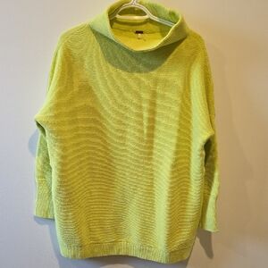 Free People Yellow Sweater, Size Small